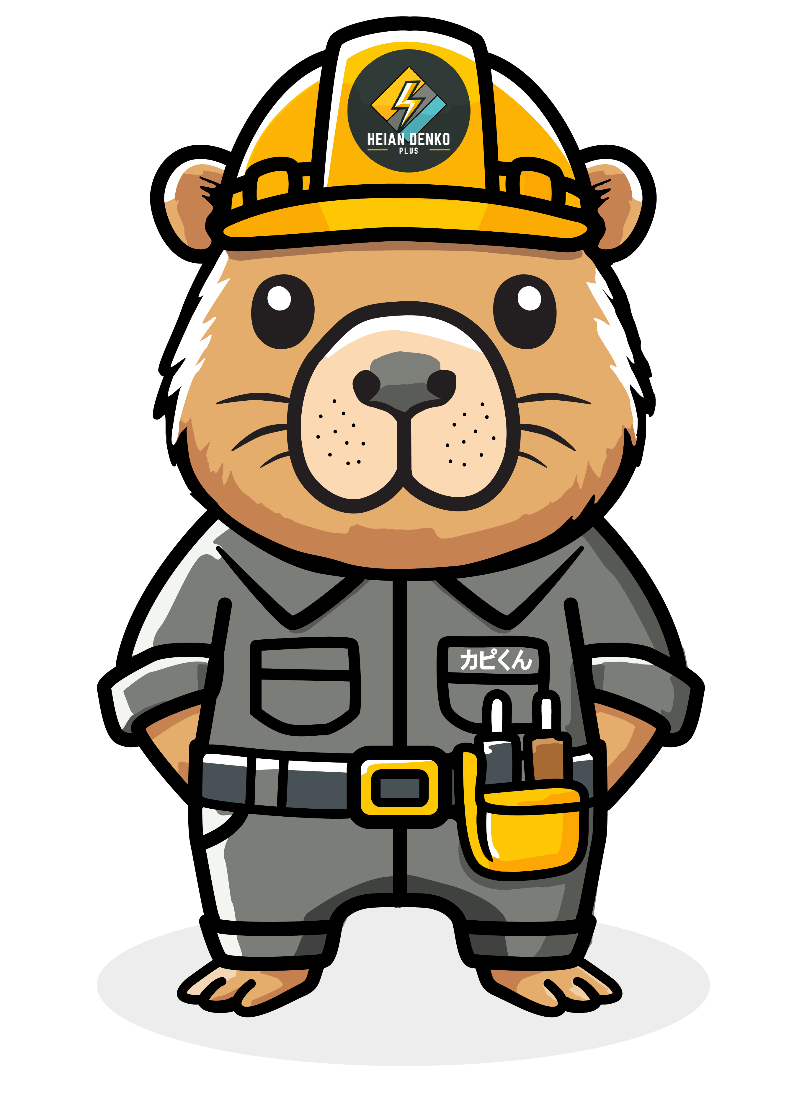 平安電工 Plus キャラクター カピくん